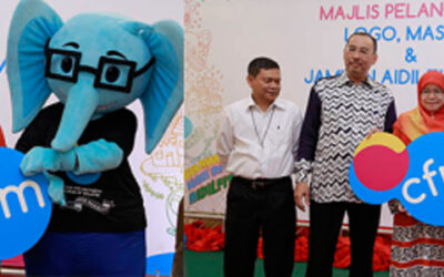 CELEBRATES #CFMMERIAHRAYA OPEN HOUSE WITH THE LAUNCHING OF CFM NEW LOGO AND MASCOT