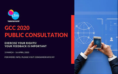 GCC PUBLIC CONSULTATION FOR 2020